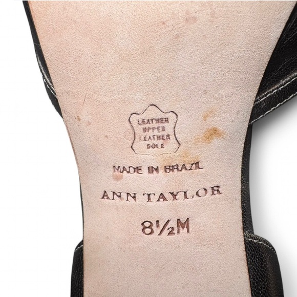 Anne Taylor Bronze Pointed Toe Women's 2.5” Heels - Picture 8 of 8